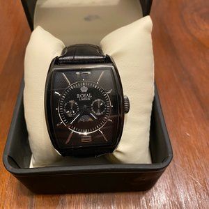 Royal London Watch - Black on Black